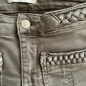 7 For All Mankind Green/Gray Trousers